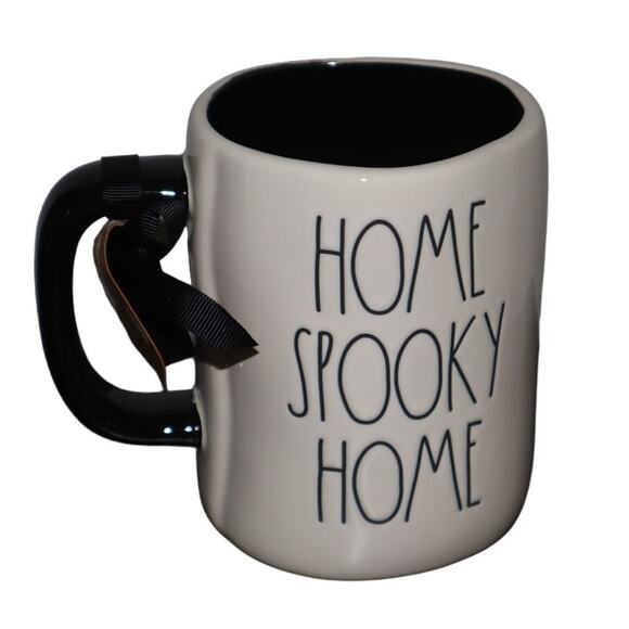 Rae Dunn Snoopy HOME SPOOKY HOME Coffee Mug - Picture 2 of 4